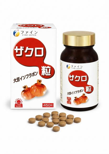 Fine Japan Granaatõuna ja soja isoflavoonide toidulisand  / 450 tabletti