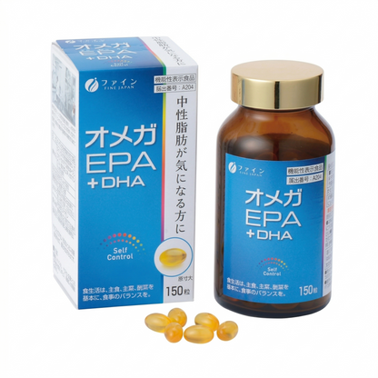 Fine Japan Omega EPA + DHA / 150 kapslit