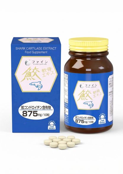 Fine Japan Shark Chondroitin Extract – Haikondroitiiniekstrakt / 520 Tabletti