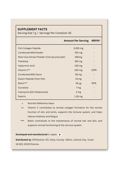 Fine Japan Hyaluron & Collagen + Coenzyme Q10 / 210g (30 days)