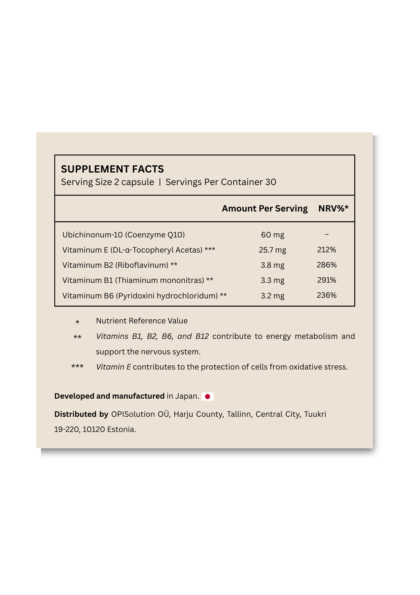 Fine Japan Coenzyme Q10 / 60 capsules