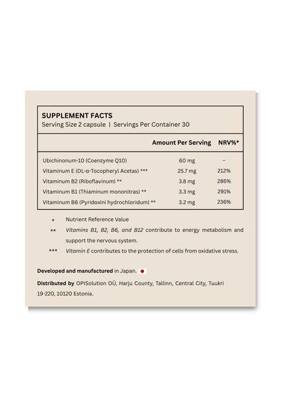 Fine Japan Coenzyme Q10 / 60 capsules